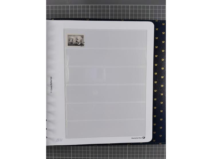 1870/1990, mixed collection beginning with classical issues, in 12 albums