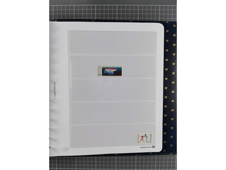 1870/1990, mixed collection beginning with classical issues, in 12 albums