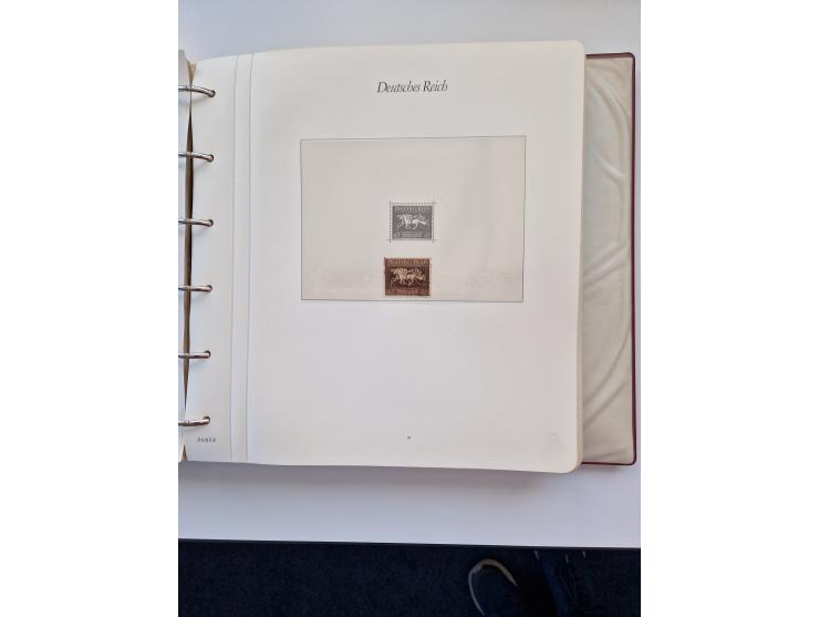 1933/2000 (ca.), Sammlungsbestand in 3 großen Kartons, dabei Deutsches Reich mit einigen besseren Ausgaben, BRD mit Jahrbuch 