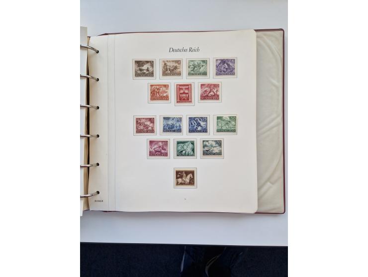 1933/2000 (ca.), Sammlungsbestand in 3 großen Kartons, dabei Deutsches Reich mit einigen besseren Ausgaben, BRD mit Jahrbuch 
