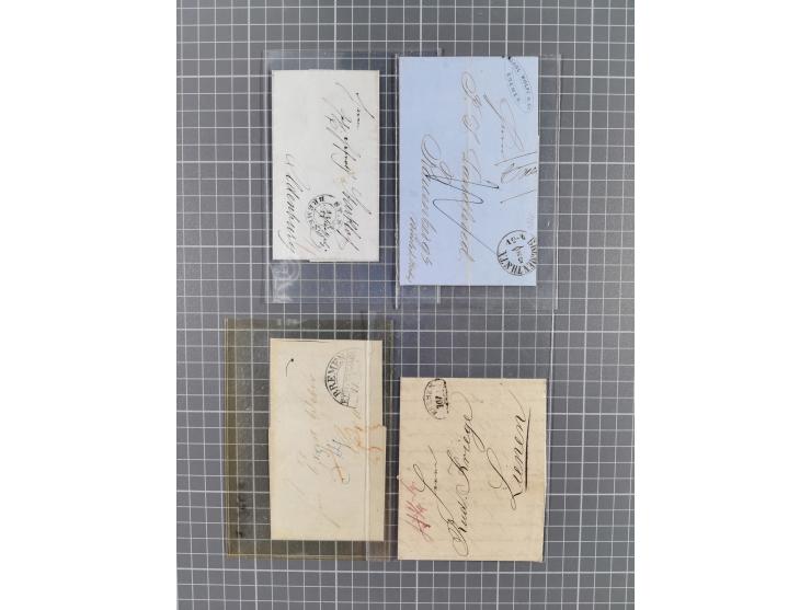 1840/2001 (ca.), Bremen und Cannstatt Heimat-Sammlung mit über 350 belegen, inkl. Dienstmarken und Feldpost, viele interessan
