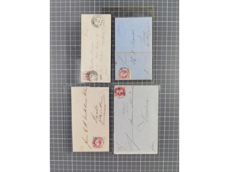 1840/2001 (ca.), Bremen und Cannstatt Heimat-Sammlung mit über 350 belegen, inkl. Dienstmarken und Feldpost, viele interessan