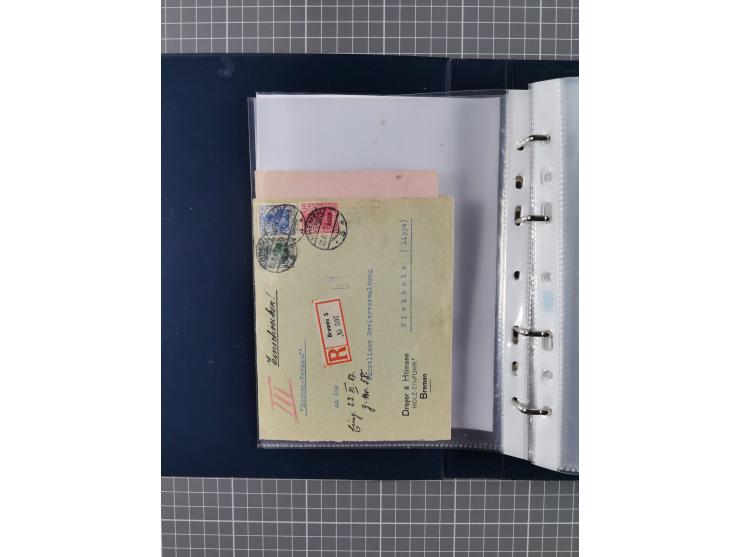 1840/2001 (ca.), Bremen und Cannstatt Heimat-Sammlung mit über 350 belegen, inkl. Dienstmarken und Feldpost, viele interessan