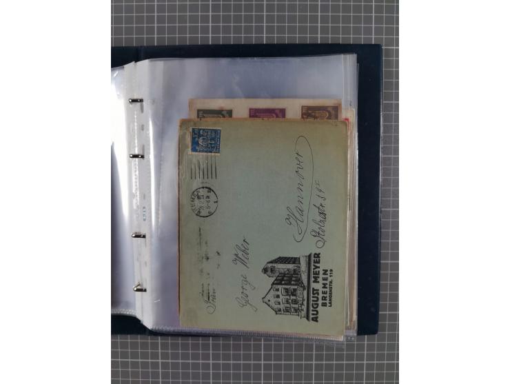 1840/2001 (ca.), Bremen und Cannstatt Heimat-Sammlung mit über 350 belegen, inkl. Dienstmarken und Feldpost, viele interessan