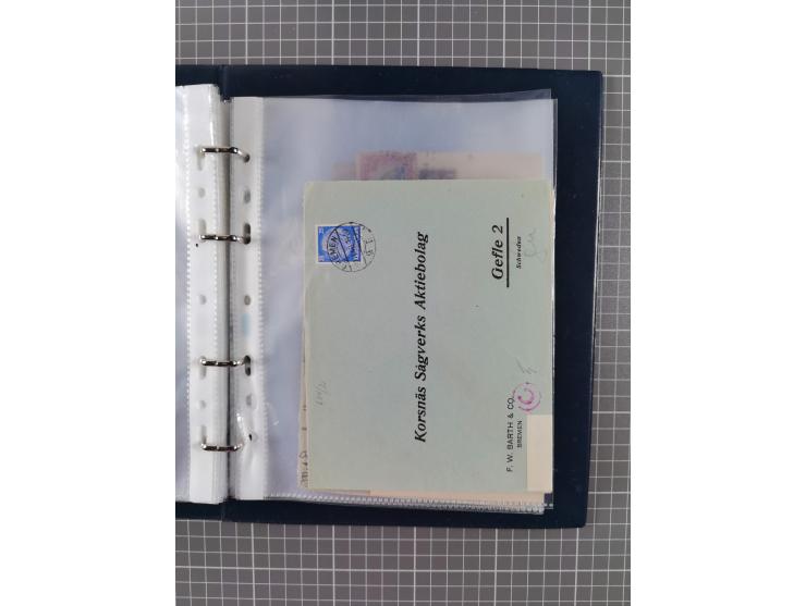 1840/2001 (ca.), Bremen und Cannstatt Heimat-Sammlung mit über 350 belegen, inkl. Dienstmarken und Feldpost, viele interessan