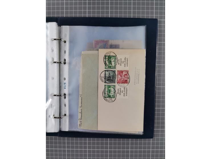 1840/2001 (ca.), Bremen und Cannstatt Heimat-Sammlung mit über 350 belegen, inkl. Dienstmarken und Feldpost, viele interessan