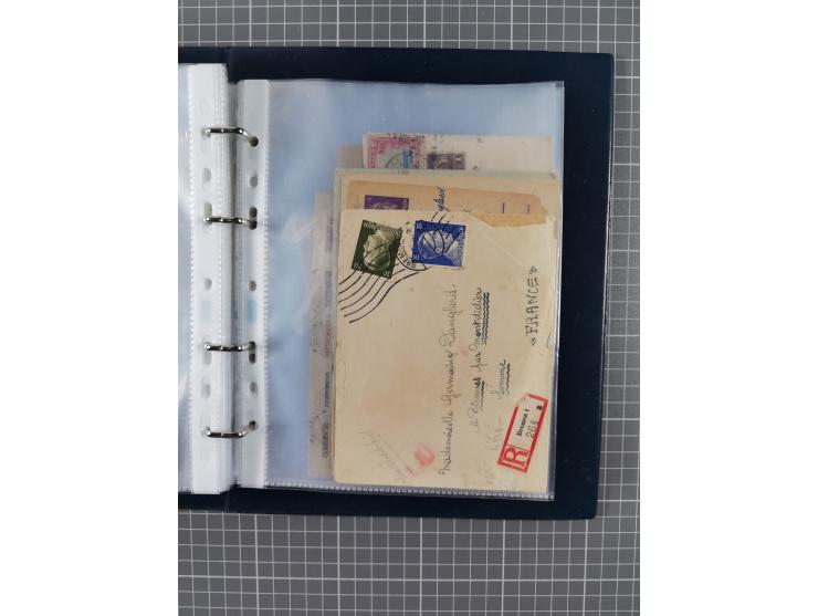 1840/2001 (ca.), Bremen und Cannstatt Heimat-Sammlung mit über 350 belegen, inkl. Dienstmarken und Feldpost, viele interessan