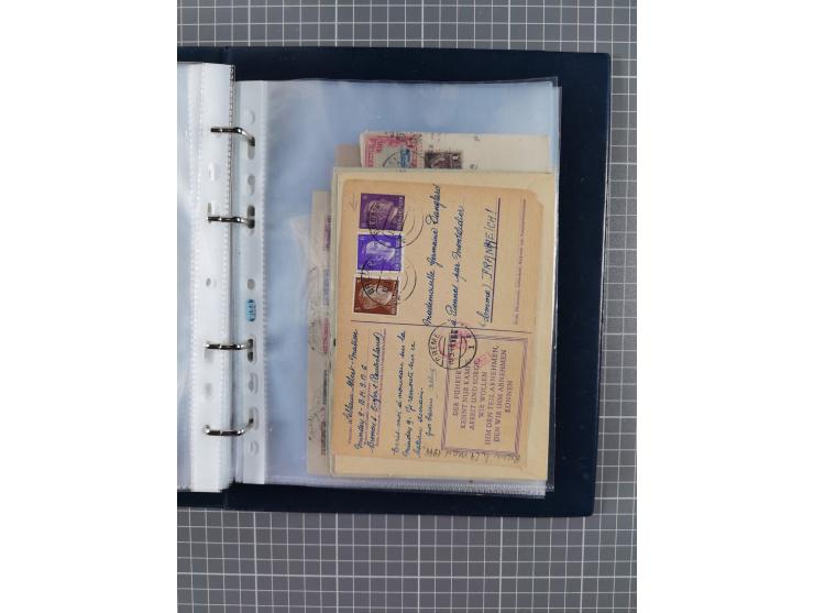 1840/2001 (ca.), Bremen und Cannstatt Heimat-Sammlung mit über 350 belegen, inkl. Dienstmarken und Feldpost, viele interessan