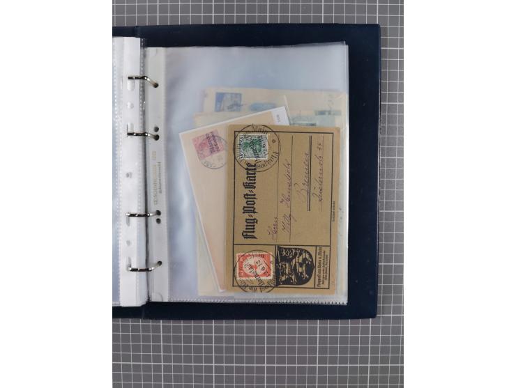 1840/2001 (ca.), Bremen und Cannstatt Heimat-Sammlung mit über 350 belegen, inkl. Dienstmarken und Feldpost, viele interessan