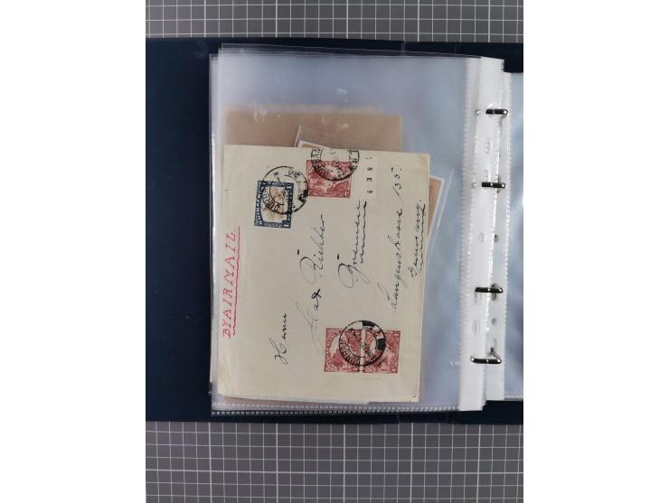 1840/2001 (ca.), Bremen und Cannstatt Heimat-Sammlung mit über 350 belegen, inkl. Dienstmarken und Feldpost, viele interessan