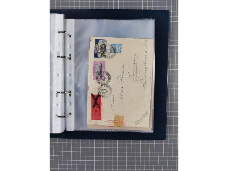 1840/2001 (ca.), Bremen und Cannstatt Heimat-Sammlung mit über 350 belegen, inkl. Dienstmarken und Feldpost, viele interessan