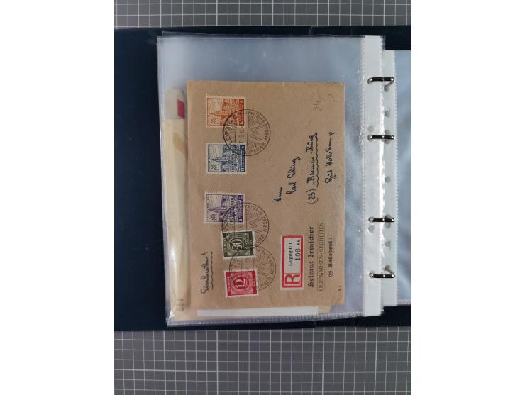 1840/2001 (ca.), Bremen und Cannstatt Heimat-Sammlung mit über 350 belegen, inkl. Dienstmarken und Feldpost, viele interessan