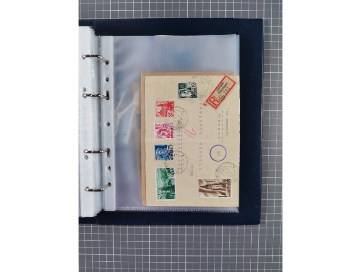 1840/2001 (ca.), Bremen und Cannstatt Heimat-Sammlung mit über 350 belegen, inkl. Dienstmarken und Feldpost, viele interessan