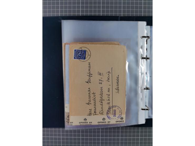 1840/2001 (ca.), Bremen und Cannstatt Heimat-Sammlung mit über 350 belegen, inkl. Dienstmarken und Feldpost, viele interessan