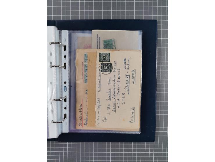 1840/2001 (ca.), Bremen und Cannstatt Heimat-Sammlung mit über 350 belegen, inkl. Dienstmarken und Feldpost, viele interessan