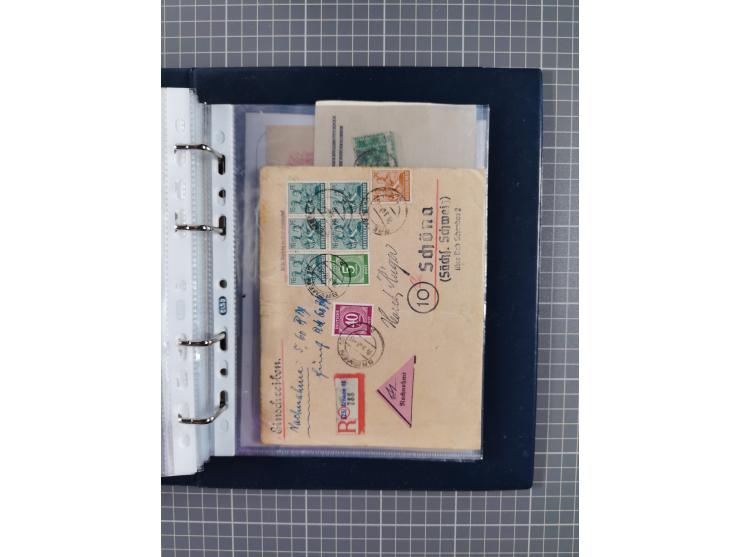 1840/2001 (ca.), Bremen und Cannstatt Heimat-Sammlung mit über 350 belegen, inkl. Dienstmarken und Feldpost, viele interessan