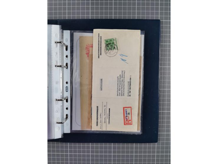 1840/2001 (ca.), Bremen und Cannstatt Heimat-Sammlung mit über 350 belegen, inkl. Dienstmarken und Feldpost, viele interessan