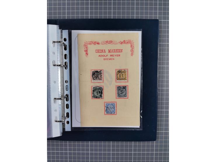 1840/2001 (ca.), Bremen und Cannstatt Heimat-Sammlung mit über 350 belegen, inkl. Dienstmarken und Feldpost, viele interessan