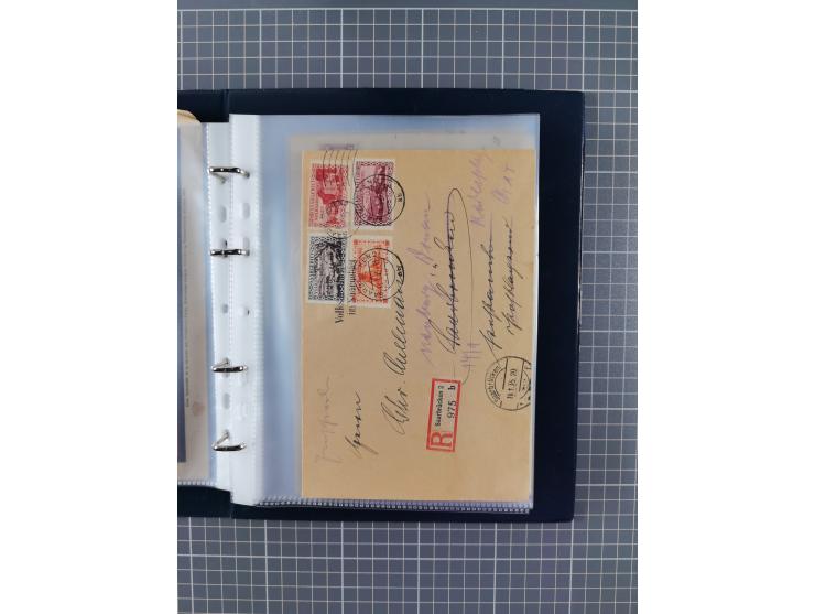 1840/2001 (ca.), Bremen und Cannstatt Heimat-Sammlung mit über 350 belegen, inkl. Dienstmarken und Feldpost, viele interessan