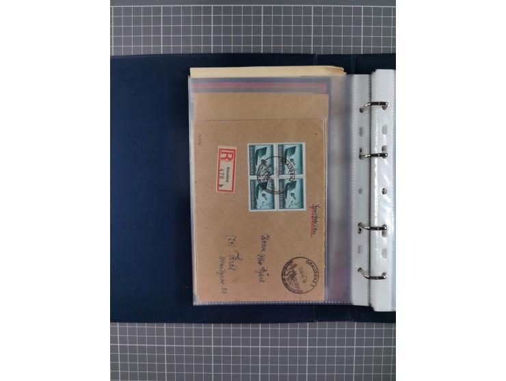 1840/2001 (ca.), Bremen und Cannstatt Heimat-Sammlung mit über 350 belegen, inkl. Dienstmarken und Feldpost, viele interessan