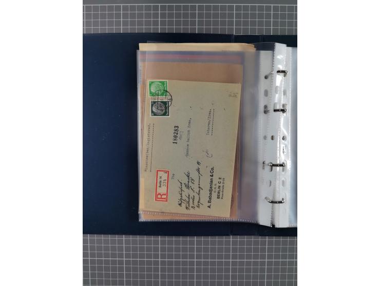 1840/2001 (ca.), Bremen und Cannstatt Heimat-Sammlung mit über 350 belegen, inkl. Dienstmarken und Feldpost, viele interessan