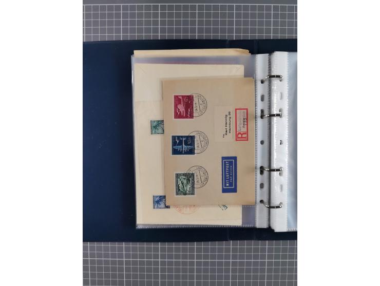 1840/2001 (ca.), Bremen und Cannstatt Heimat-Sammlung mit über 350 belegen, inkl. Dienstmarken und Feldpost, viele interessan