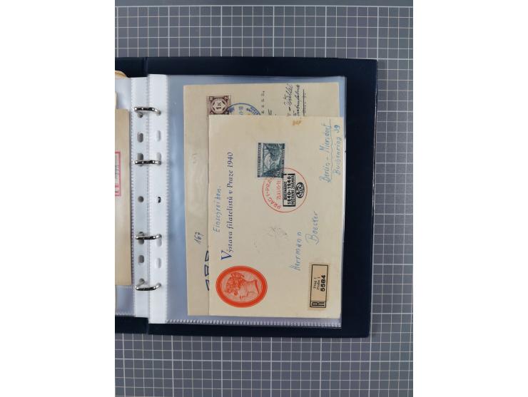 1840/2001 (ca.), Bremen und Cannstatt Heimat-Sammlung mit über 350 belegen, inkl. Dienstmarken und Feldpost, viele interessan