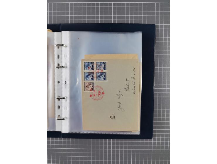 1840/2001 (ca.), Bremen und Cannstatt Heimat-Sammlung mit über 350 belegen, inkl. Dienstmarken und Feldpost, viele interessan