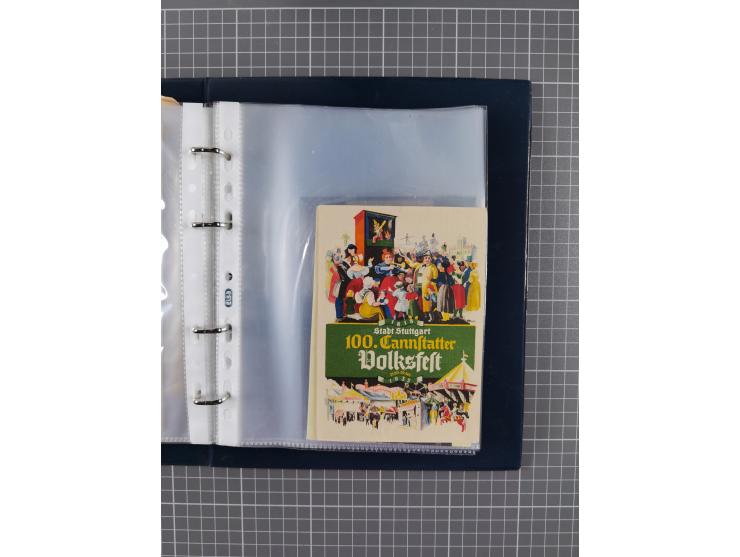 1840/2001 (ca.), Bremen und Cannstatt Heimat-Sammlung mit über 350 belegen, inkl. Dienstmarken und Feldpost, viele interessan