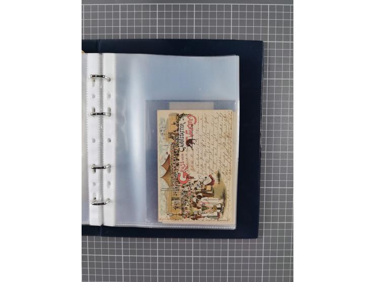 1840/2001 (ca.), Bremen und Cannstatt Heimat-Sammlung mit über 350 belegen, inkl. Dienstmarken und Feldpost, viele interessan