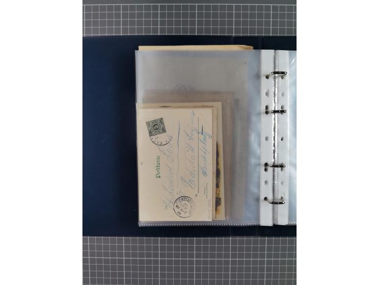 1840/2001 (ca.), Bremen und Cannstatt Heimat-Sammlung mit über 350 belegen, inkl. Dienstmarken und Feldpost, viele interessan