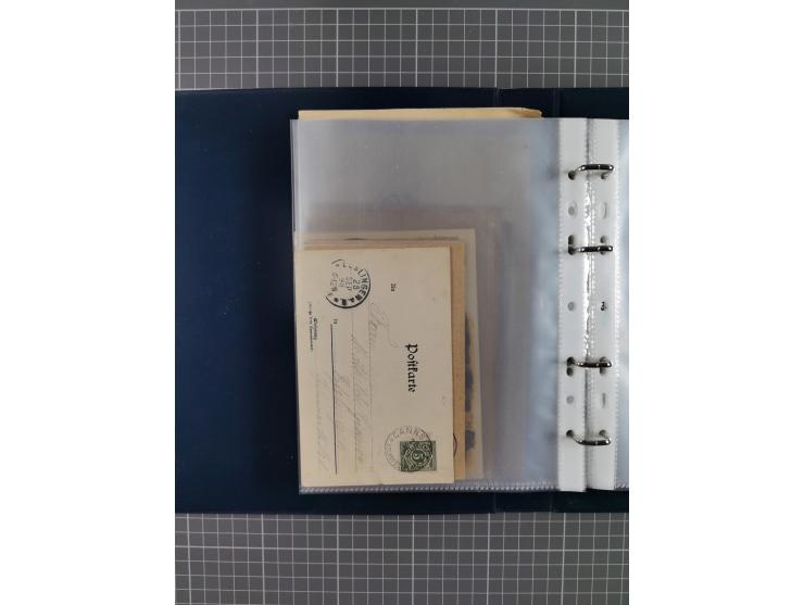 1840/2001 (ca.), Bremen und Cannstatt Heimat-Sammlung mit über 350 belegen, inkl. Dienstmarken und Feldpost, viele interessan