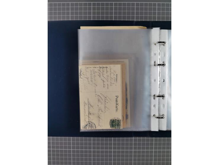 1840/2001 (ca.), Bremen und Cannstatt Heimat-Sammlung mit über 350 belegen, inkl. Dienstmarken und Feldpost, viele interessan