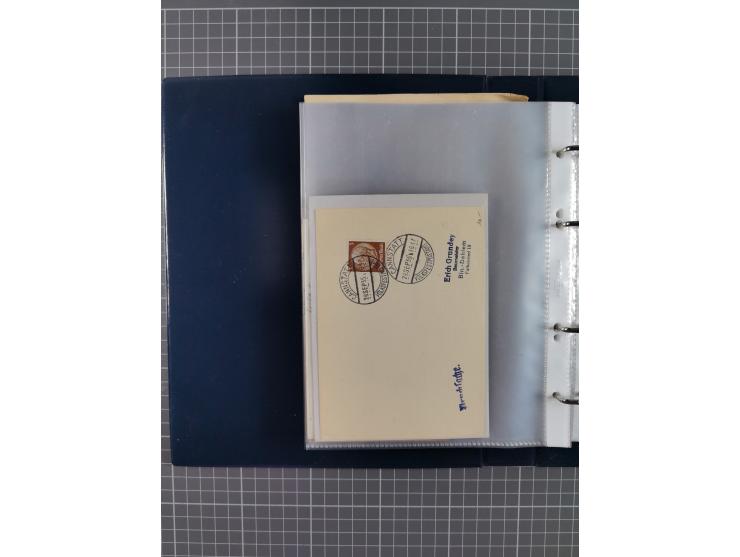 1840/2001 (ca.), Bremen und Cannstatt Heimat-Sammlung mit über 350 belegen, inkl. Dienstmarken und Feldpost, viele interessan