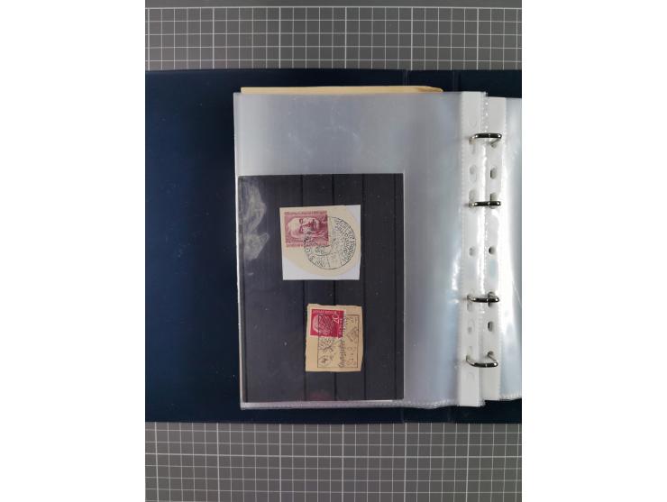 1840/2001 (ca.), Bremen und Cannstatt Heimat-Sammlung mit über 350 belegen, inkl. Dienstmarken und Feldpost, viele interessan