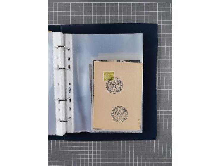 1840/2001 (ca.), Bremen und Cannstatt Heimat-Sammlung mit über 350 belegen, inkl. Dienstmarken und Feldpost, viele interessan