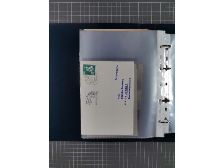 1840/2001 (ca.), Bremen und Cannstatt Heimat-Sammlung mit über 350 belegen, inkl. Dienstmarken und Feldpost, viele interessan