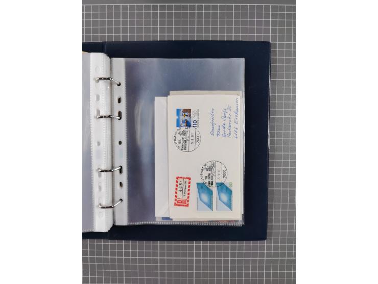 1840/2001 (ca.), Bremen und Cannstatt Heimat-Sammlung mit über 350 belegen, inkl. Dienstmarken und Feldpost, viele interessan