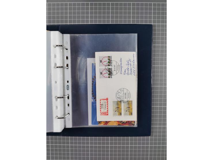 1840/2001 (ca.), Bremen und Cannstatt Heimat-Sammlung mit über 350 belegen, inkl. Dienstmarken und Feldpost, viele interessan