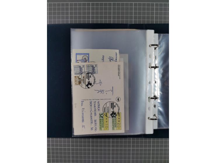 1840/2001 (ca.), Bremen und Cannstatt Heimat-Sammlung mit über 350 belegen, inkl. Dienstmarken und Feldpost, viele interessan