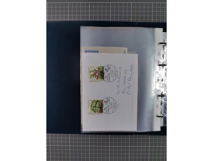 1840/2001 (ca.), Bremen und Cannstatt Heimat-Sammlung mit über 350 belegen, inkl. Dienstmarken und Feldpost, viele interessan