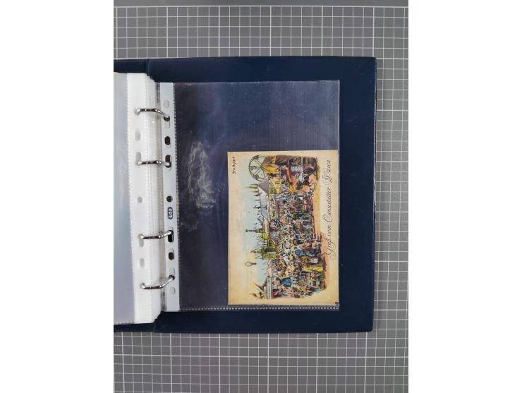 1840/2001 (ca.), Bremen und Cannstatt Heimat-Sammlung mit über 350 belegen, inkl. Dienstmarken und Feldpost, viele interessan