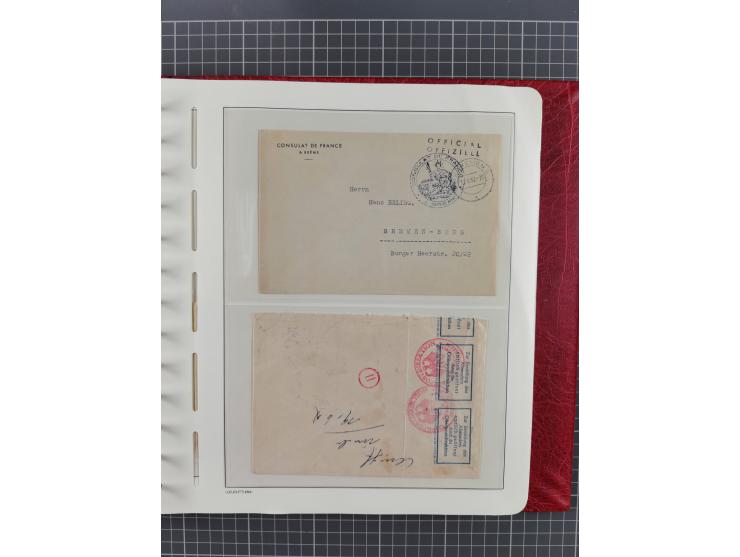 1840/2001 (ca.), Bremen und Cannstatt Heimat-Sammlung mit über 350 belegen, inkl. Dienstmarken und Feldpost, viele interessan