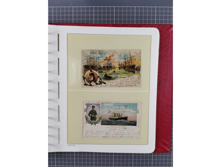 1840/2001 (ca.), Bremen und Cannstatt Heimat-Sammlung mit über 350 belegen, inkl. Dienstmarken und Feldpost, viele interessan