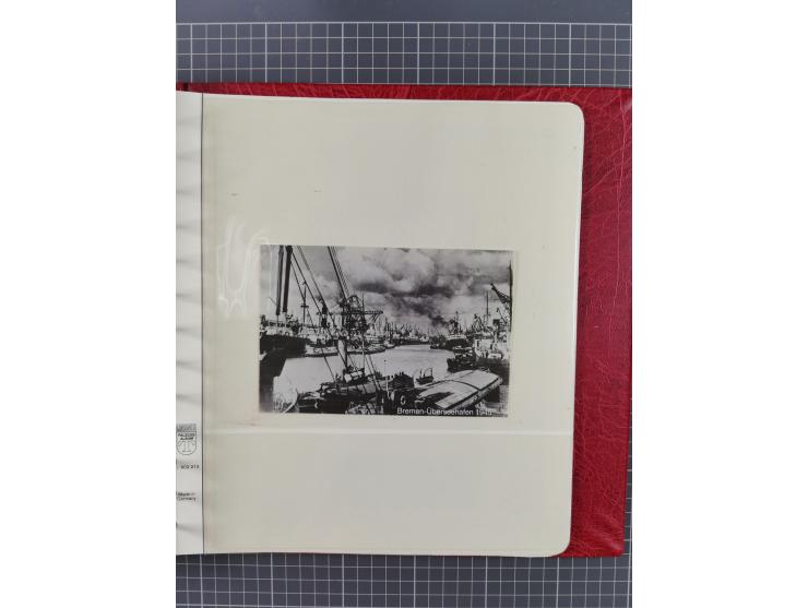 1840/2001 (ca.), Bremen und Cannstatt Heimat-Sammlung mit über 350 belegen, inkl. Dienstmarken und Feldpost, viele interessan