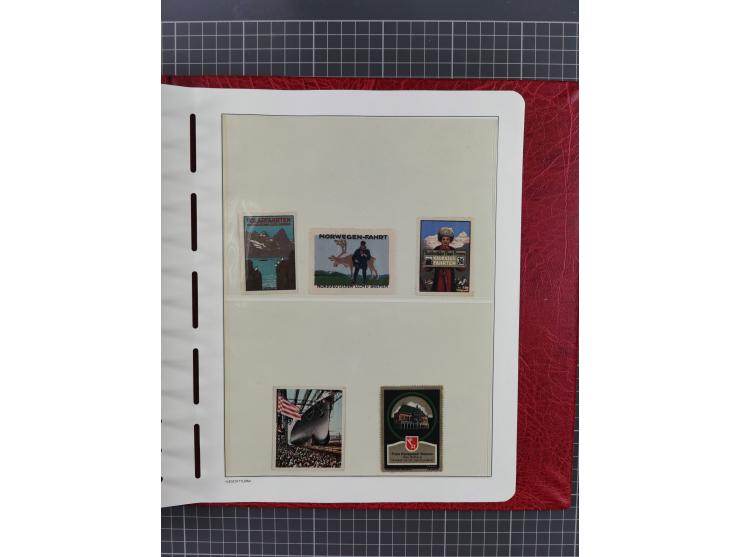 1840/2001 (ca.), Bremen und Cannstatt Heimat-Sammlung mit über 350 belegen, inkl. Dienstmarken und Feldpost, viele interessan