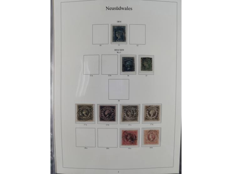 1850/1910 (ca.), Queensland to Western Australia, mostly used collection with a few unused, including Officials, Postage Dues