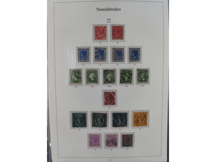 1850/1910 (ca.), Queensland to Western Australia, mostly used collection with a few unused, including Officials, Postage Dues