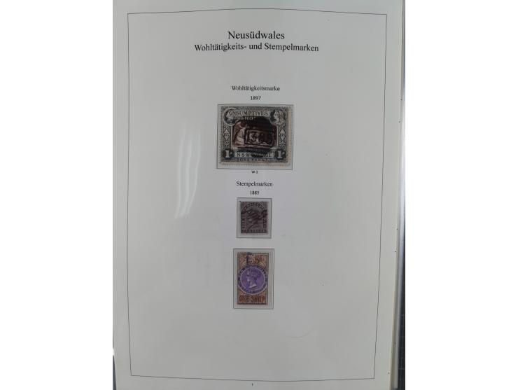 1850/1910 (ca.), Queensland to Western Australia, mostly used collection with a few unused, including Officials, Postage Dues