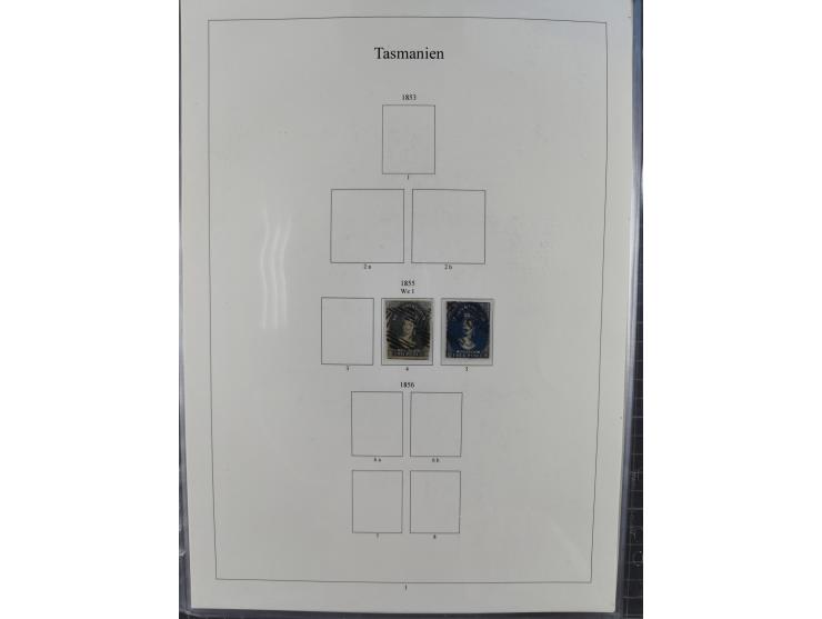 1850/1910 (ca.), Queensland to Western Australia, mostly used collection with a few unused, including Officials, Postage Dues